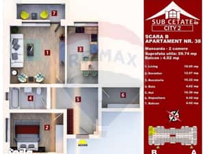 Apartament 2cam NOU –Subcetate City 2| 60 mp | FINALIZAT — miniatura 5