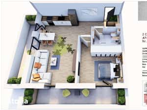 Ap 2 cam, la cheie, ATLAS Residence Tomis Plus,TVA INCL 21%!-cadastru — miniatura 6