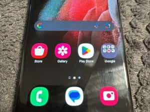 Telefon mobil Samsung Galaxy S21 Ultra Dual SIM 256GB 12GB RAM 5G Phantom Black — miniatura 5
