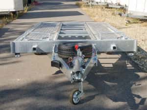 Remorca Platforma AUTO RSA 3519 1000-1800 Kg,Fabricata in RO,carte RAR — miniatura 3