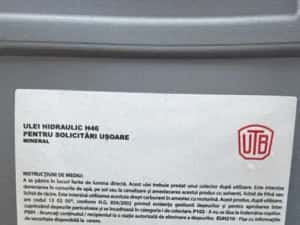 Ulei hidraulic H46 20L pentru tractor UTB U-445 — miniatura 8