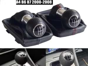 Nuca Manson schimbator piele Sline Audi A4 B6 B7 B8/A5/A6/Q5 5 6 — miniatura 4
