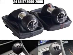 Nuca Manson schimbator piele Sline Audi A4 B6 B7 B8/A5/A6/Q5 5 6 — miniatura 7