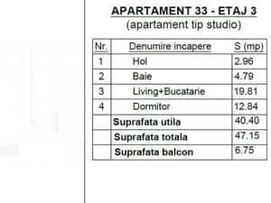 Apartament 2 camere tip studio soseaua Leordeni. — miniatura 4