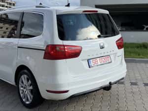 Seat Alhambra 2014 E5 Facelift 2.0 D 170 CP Automat DSG 7 Locuri Navi Parcheaza Singur Climatronic Incalzire Fata Spate Full — miniatura 3
