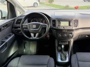 Seat Alhambra 2014 E5 Facelift 2.0 D 170 CP Automat DSG 7 Locuri Navi Parcheaza Singur Climatronic Incalzire Fata Spate Full — miniatura 5