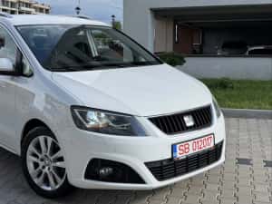 Seat Alhambra 2014 E5 Facelift 2.0 D 170 CP Automat DSG 7 Locuri Navi Parcheaza Singur Climatronic Incalzire Fata Spate Full — miniatura 9