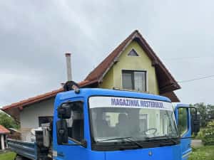 Mercedes atego 815 ~ macara ~ basculabil 3 parti — miniatura 2