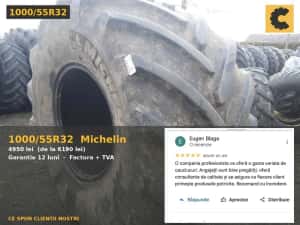 Cauciucuri 1000/55R32 Michelin Anvelope Combina SH REDUCERE TVA