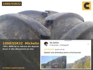 Cauciucuri 1000/55R32 Michelin Anvelope Combina SH REDUCERE TVA — miniatura 4