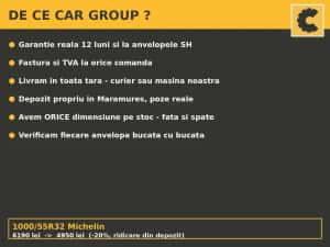 Cauciucuri 1000/55R32 Michelin Anvelope Combina SH REDUCERE TVA — miniatura 8