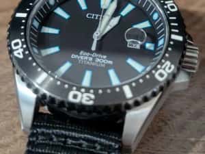 Citizen Royal Marines Commando 350 Titanium