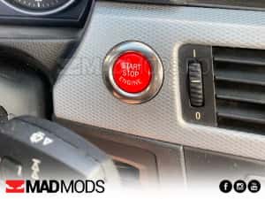 Buton pornire motor Start Stop Rosu Negru BMW E87 E90 E60 E84 E70 E71 — miniatura 5