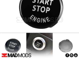 Buton pornire motor Start Stop Rosu Negru BMW E87 E90 E60 E84 E70 E71 — miniatura 7