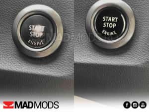 Buton pornire motor Start Stop Rosu Negru BMW E87 E90 E60 E84 E70 E71 — miniatura 9