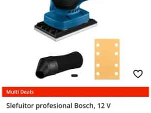 Slefuitor profesional Bosch, 12 V GSS 12V- 13, NOU — miniatura 5