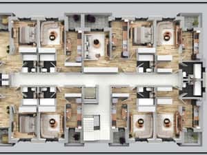 Ap. 2 cam. aprilie 2026 zona Militari Residence — miniatura 6