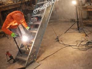 Scări metalice zincate 90x27 — miniatura 2