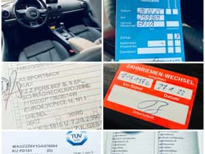 AUDI A3 Sportback 2016 - 2.0 TDI - 150 Cp - Euro 6-Stare ireprosabilă! — miniatura 5