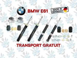 Set amortizoare BMW E60 E61 Seria 5 cu flanse si protectii — miniatura 2