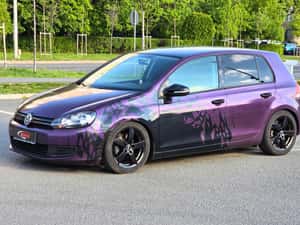 VW Golf 6 • 1.6 MPI • 2010 • Jante 17 • înfoliat mov culoare originala negru metalizat • Fiabil