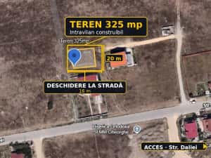 Teren pe colt - Eforie Nord, lângă mare, strada Daliei, ACTE GATA — miniatura 3