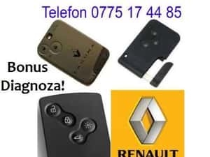 Cartela,card,cheie Renault,Megane,Espace,Laguna,Scenic,Vel Satis,CLIO4 — miniatura 4