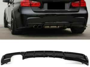 Difuzor Prelungire Bara Spate M Performance Evacuare Dubla BMW F30 F31 — miniatura 6