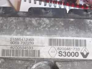 Kit chit de pornire,ECU,calculator,Renault Clio 3, 1.4 benzina — miniatura 4