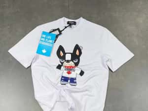 Tricouri Dsquared2 Top Premium Bumbac 100 % — miniatura 4