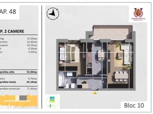 Apartament cu 2 camere, imobil exclusivist si intim in Sectorul 4 — miniatura 6