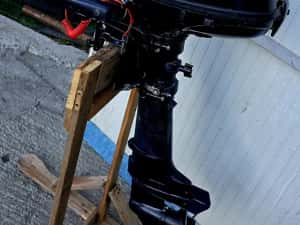 Barca Porta Bote 4.2 m, pliabila, motor Tohatsu 4 stroke 5cp — miniatura 3