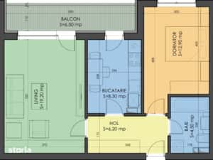 Ap. 2 camere Decomandat Dezvoltator Prelungirea Ghencea — miniatura 6