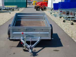 Remorcă REPO – Nouă, 750kg, Basculabilă, carte rar — miniatura 3