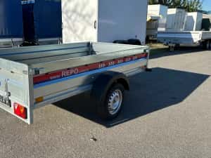 Remorcă REPO – Nouă, 750kg, Basculabilă, carte rar — miniatura 6