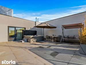 Chirie | Penthouse 3 camere 193mp | Parcare | Terasă 77mp | Pipera — miniatura 4