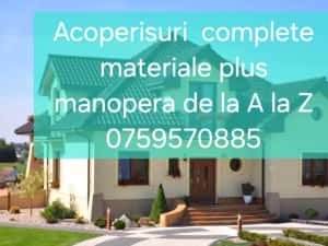 Firma acoperisuri de la A laZcu materiale manopera — miniatura 1
