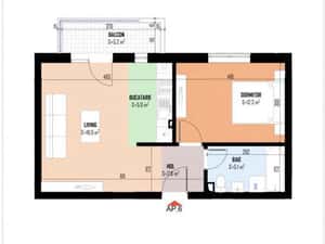 Apartament 2 camere bloc nou Bragadiru — miniatura 3