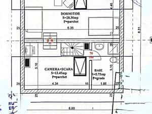 Apartament 3 + 2 camere D ;pod mansardat — miniatura 4