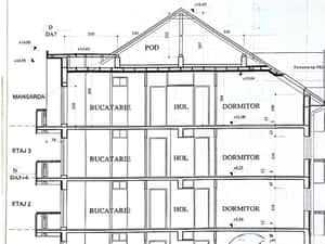 Apartament 3 + 2 camere D ;pod mansardat — miniatura 6