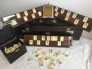 Joc Remi Remy Rummy Star Elit din lemn masiv, lăcuit. SIGILAT! — miniatura 2
