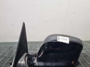 Oglinda stanga BMW X1 E84 2009 - 2015 5 Usi NEGRU (1173) Fără rabatare electrică SE VINDE PENTRU PIESE E1021086 Garantie