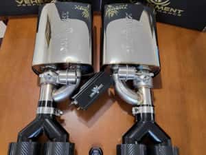 Tobe super sport inox Vehement Performance cu clapete evacuare activa — miniatura 2