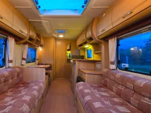 Rulota Swift 2003 (2zone) 4-5 persoane, Off Camping, Cabina dus, Boiler Gaz Truma, Baterie 12v, Inmatriculata Ro — miniatura 4