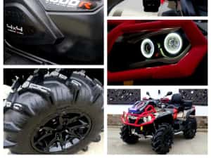 ATV CAN AM  XMR 1000 R‼️2023‼️FARA ABS‼️3200KM‼️FULL — miniatura 7