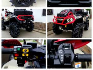 ATV CAN AM  XMR 1000 R‼️2023‼️FARA ABS‼️3200KM‼️FULL — miniatura 8