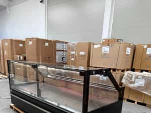 Vitrina Friogorifica Orizontala Modena Lite 382cm / FULL INOX/ NOU