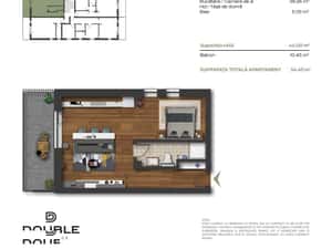 Apartament cu terasă și grădină — miniatura 3