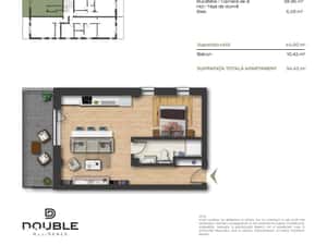 Apartament cu terasă și grădină — miniatura 4
