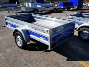 Remorca 750 kg VESTA 20 - 1 Ax , dimensiuni 200 x 130x 37cm — miniatura 2